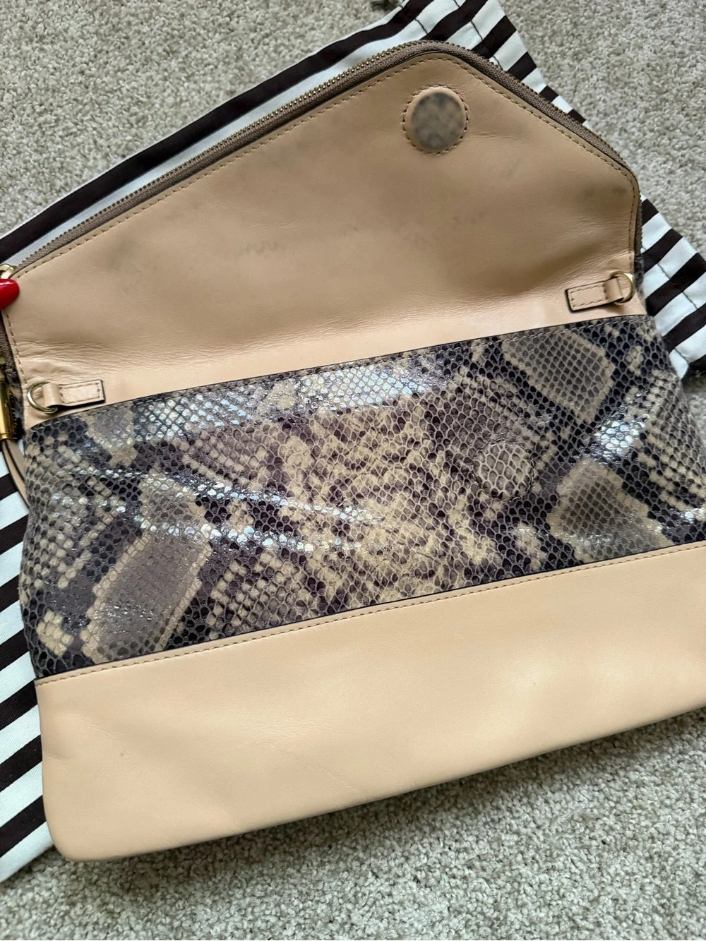 henri bendel leather strap